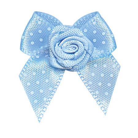 Yao Ming DIY accesorios de ropa interior accesorios para el cabello ropa interior caja de regalo decoración de flores rosa 3 puntos cinta arco