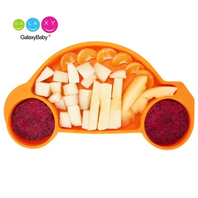 오렌지 자동차 플레이트]