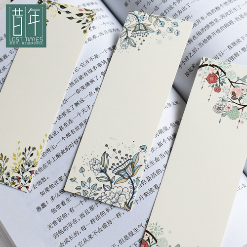 A beautifully crafted DIY card and bookmark with a theme of a paper bookmark featuring a romantic poem written for you in the past, adorned with a paper design of blooming flowers, creating an aesthetic and elegant bookmark.