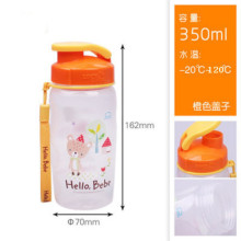 乐扣水杯hello bebe儿童卡通提绳杯子350ML HPP726-HBA