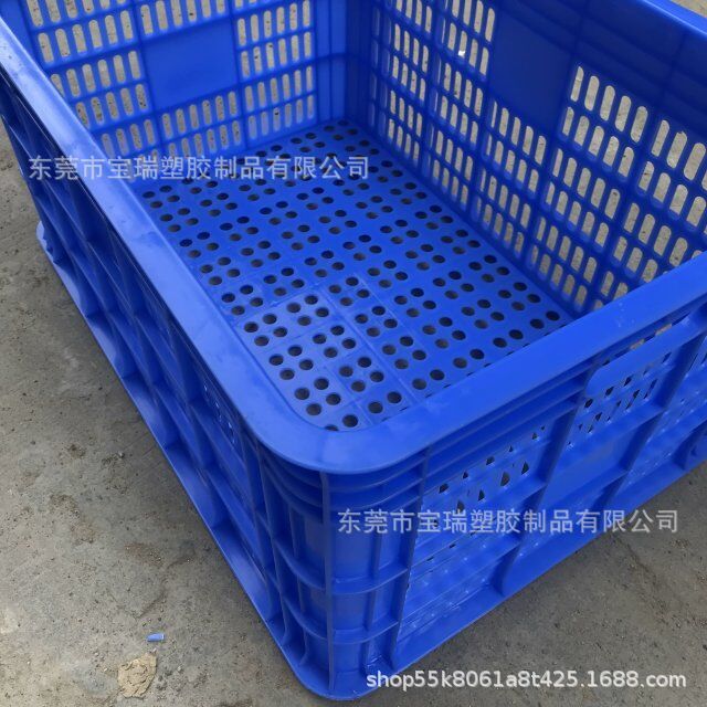 宝瑞塑料周转萝 有孔塑料箩筐 漏水塑胶框 工厂周转箩
