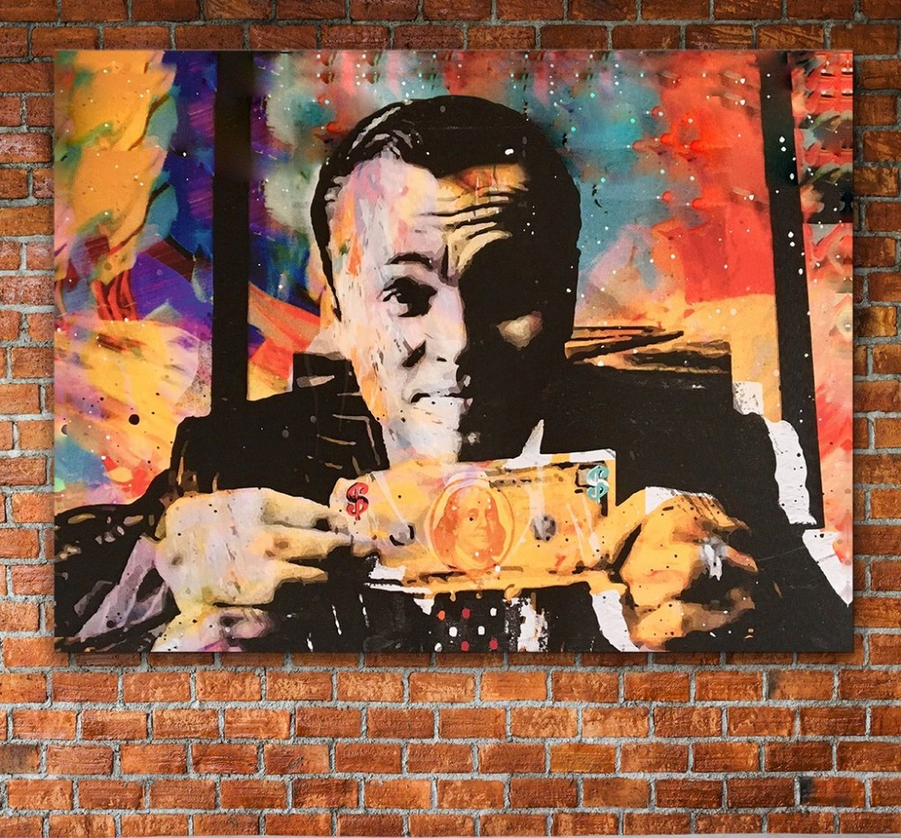 Wall Street Wolf Art