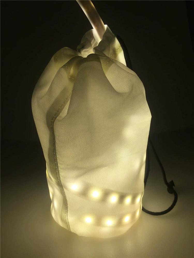 Портативный USB5V палатка водонепроницаемая лампа с кемпинговым пультом дистанционного затемнения, затемненный цвет 5050 зарядный ремень с сокровищами