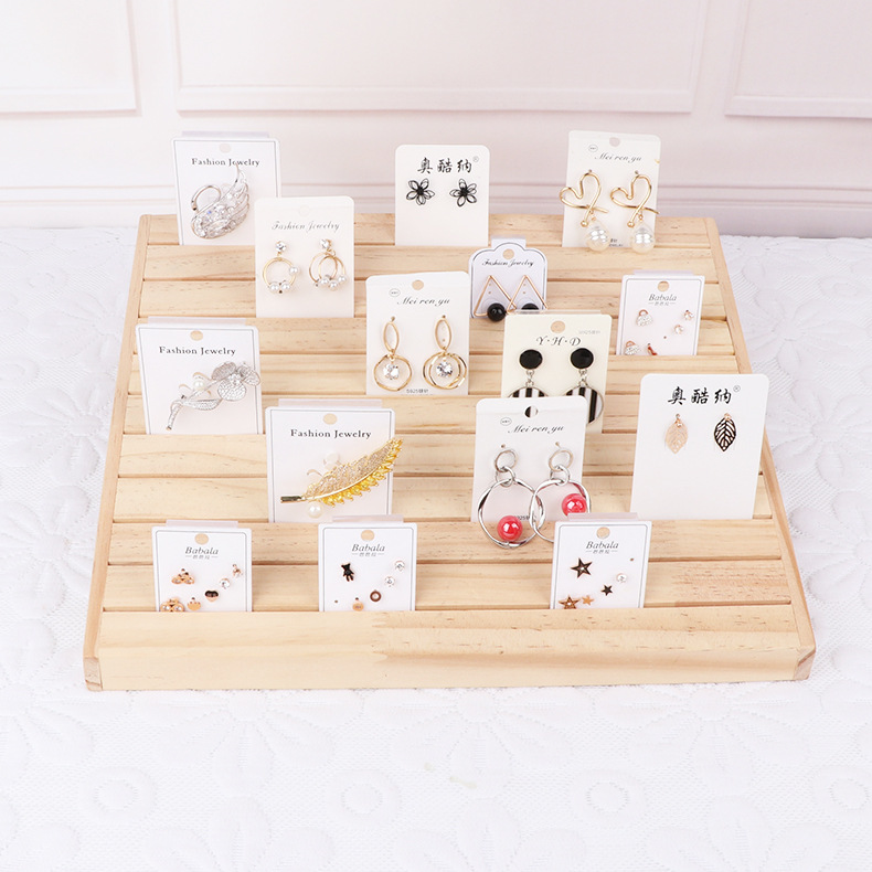 Basic, Modern Style Style Basic Modern Style Solid Color Solid Wood Jewelry Rack