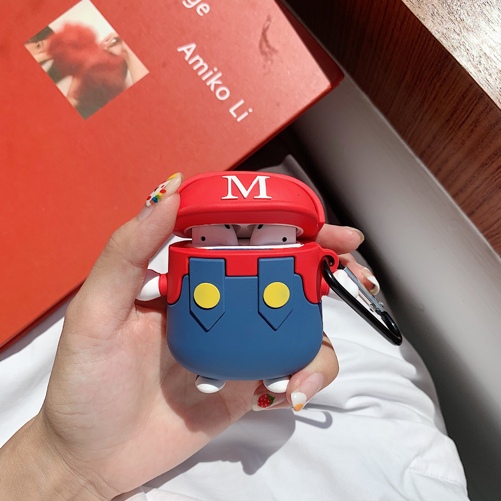 Cartoon Super Mario AirPods Case