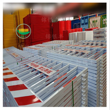 基坑防护栏杆图片找锦银丰护栏现货供应上海北京建筑工 临边围栏