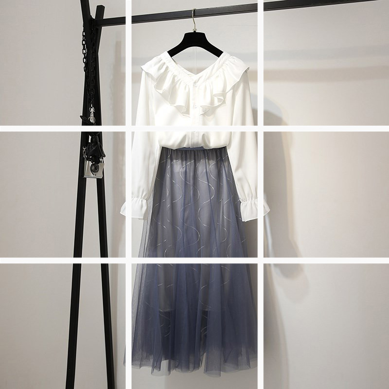 Costume femme en Mélange de coton - Ref 3335582 Image 8