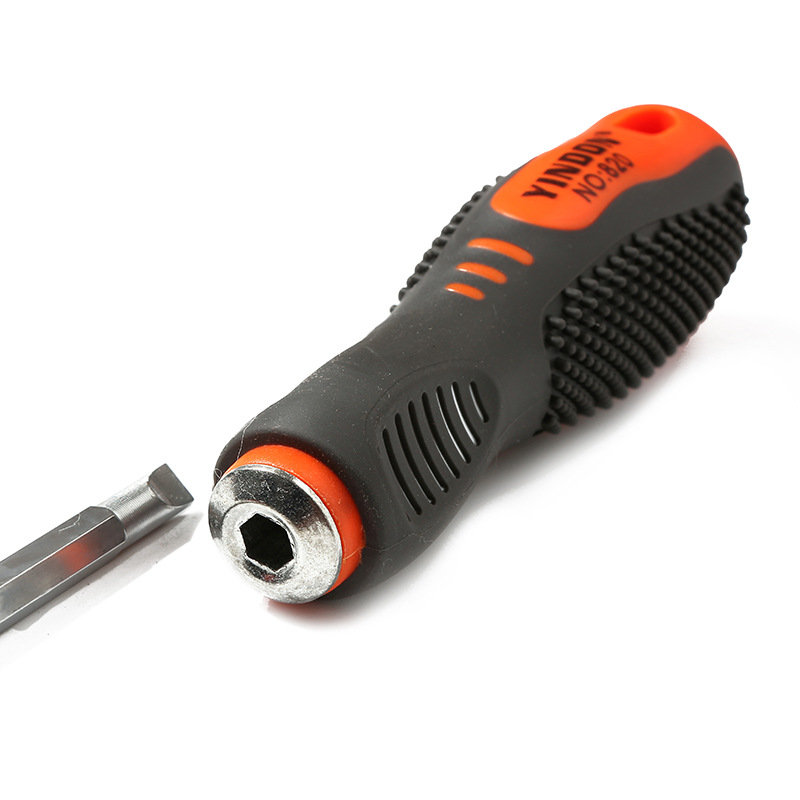 Guangdong de gama alta de doble uso masaje mango destornillador herramienta de reparación teléfono móvil destornillador Cruz Correa