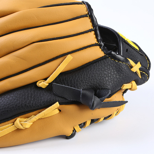 Cen Cen two-layer leather baseball gloves, batting gloves, youth and children's pitching gloves, left and right hand softball gloves