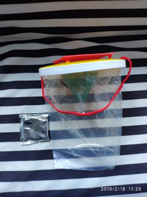 一次性苍蝇捕捉器诱蝇袋苍蝇饵料苍蝇诱捕袋不含饵料