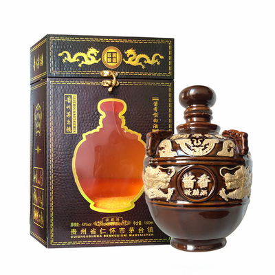 中华民族龙的传人就喝龙坛酱香收藏酒事业腾达身体健康 1L/坛起订