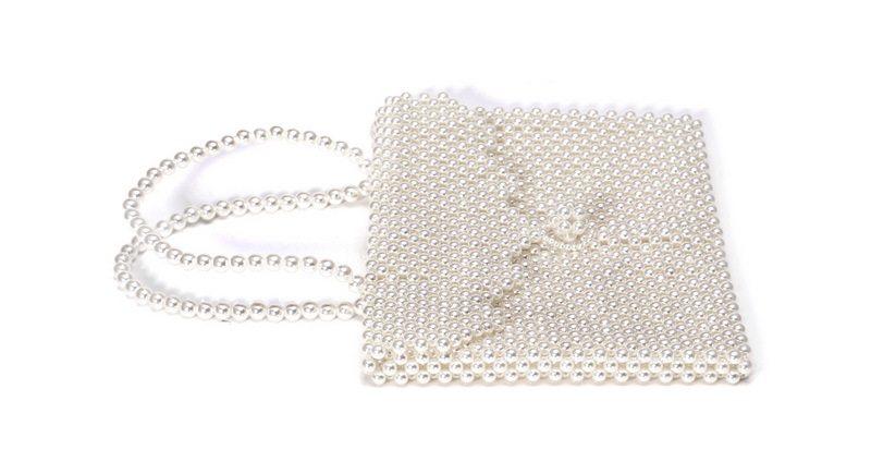 New Summer Pearl Bag Korean Pearl Handbag Bag Wholesale Nihaojewelry display picture 7