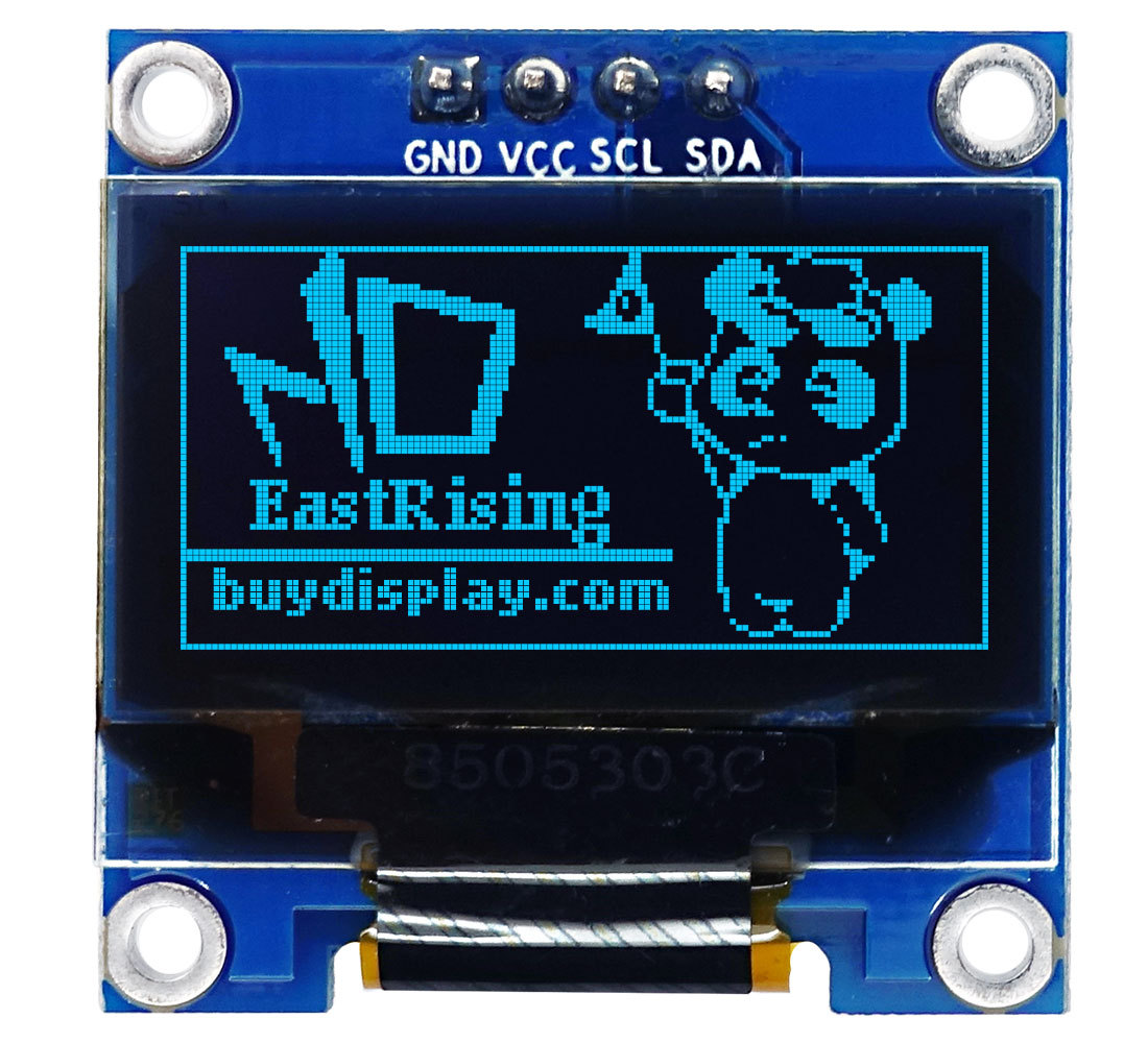 I2C Blue 0.96 inch OLED Displa