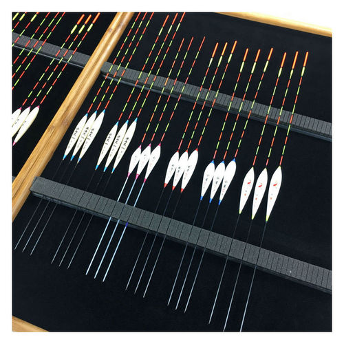 Bal fir wood float with thick eye-catching tail comprehensive fish float platform fishing buoy fishing gear supplies wholesale