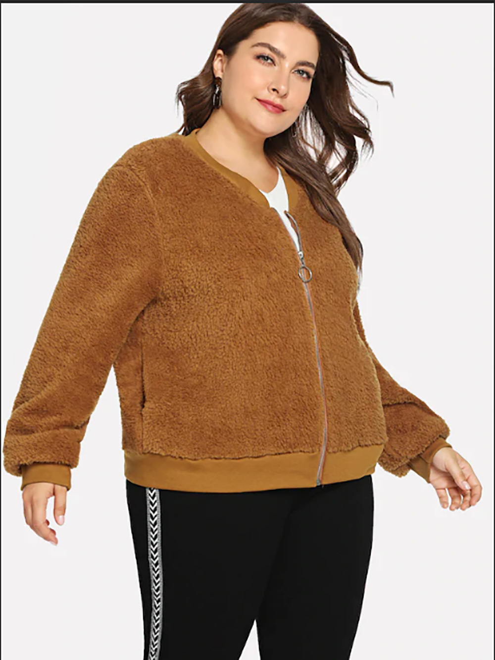 plus size women s jacket  NSDF19081