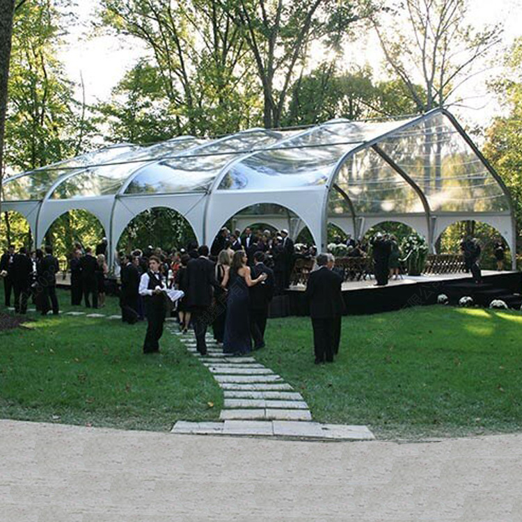 厂家定制供应大型活动篷房展销篷房户外活动婚礼庆典铝合金篷房