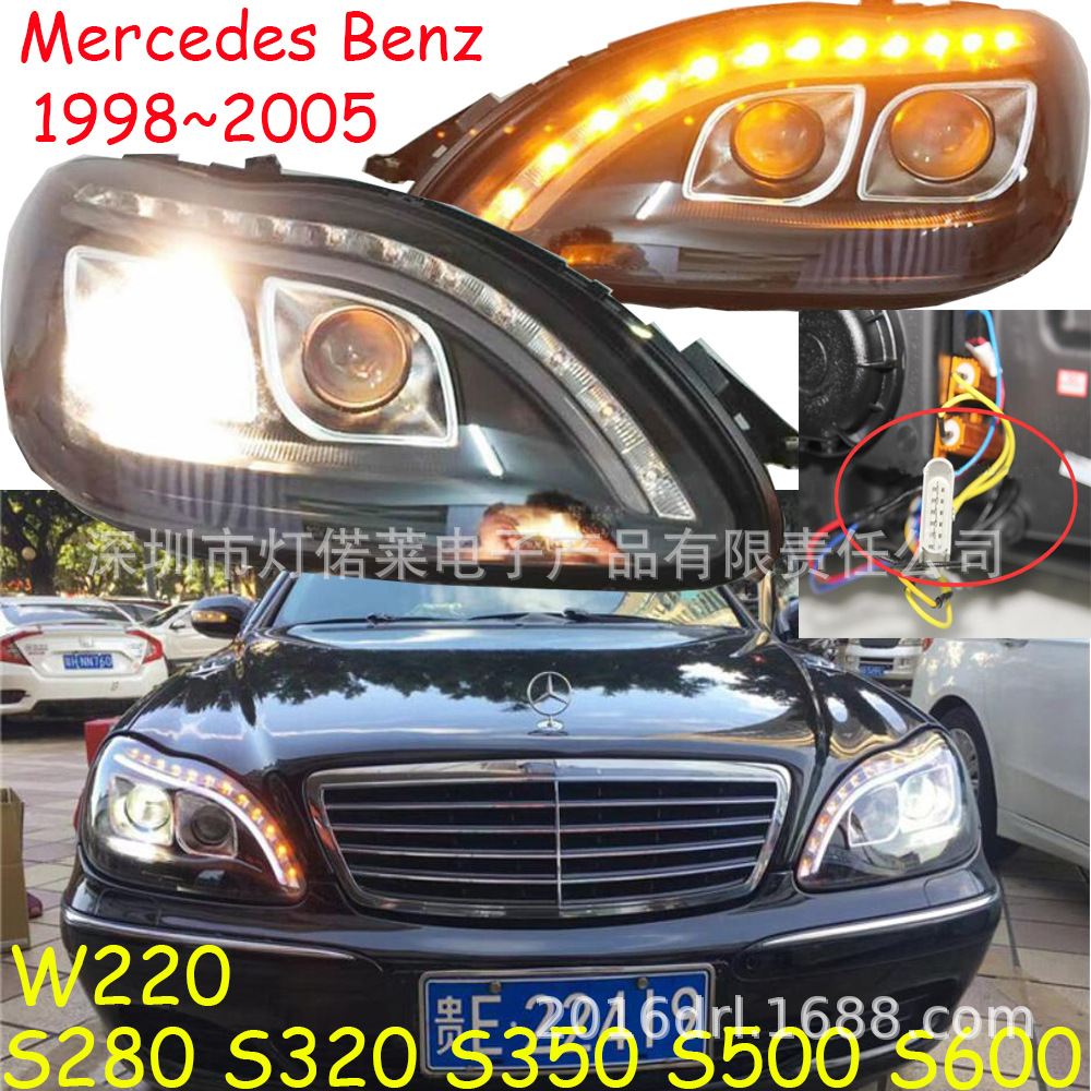 1998~2005 Ben Chi W220 Headlight Headlight S280 S320 S350 S500 S600