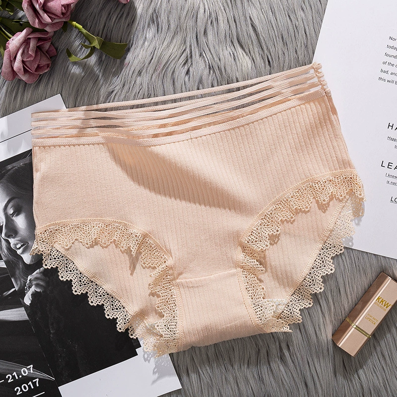 Cotton pants, дышащие брюки, удобное нижнее бельё для коррекции формы бёдер, 2020, средняя посадка