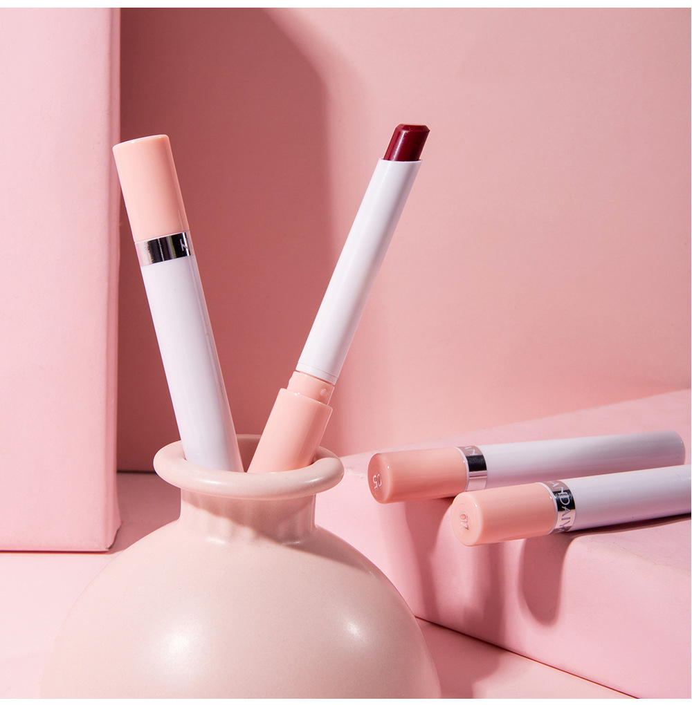 4 Packs Of Fashionable Matte Velvet Small Cigarettes Not Easy To Fade Lipstick display picture 1