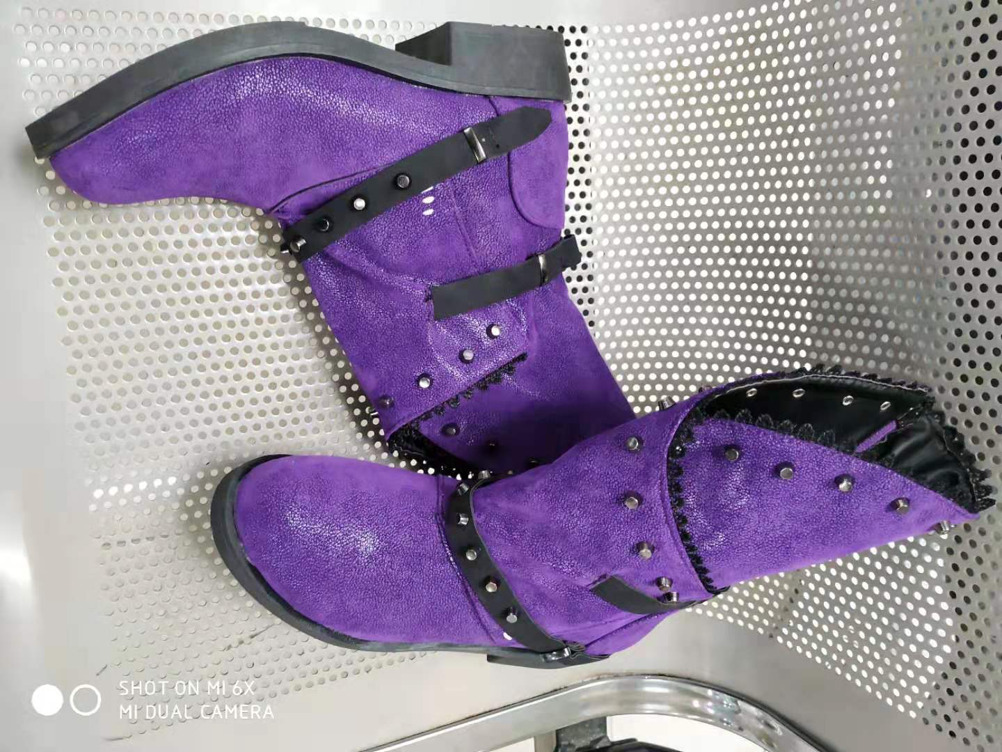 Bottes femme en PU artificiel - Ref 3355420 Image 3