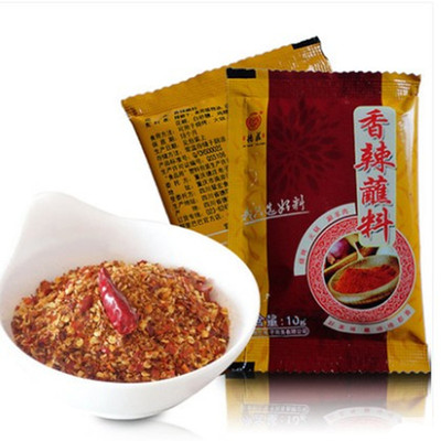 重庆德庄香辣蘸料8000克（10克*800小包）干油碟川味蘸料调料|ms