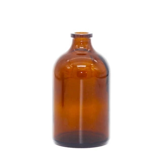 100ml棕色西林瓶药用玻璃瓶 香水香薰液精油分装瓶