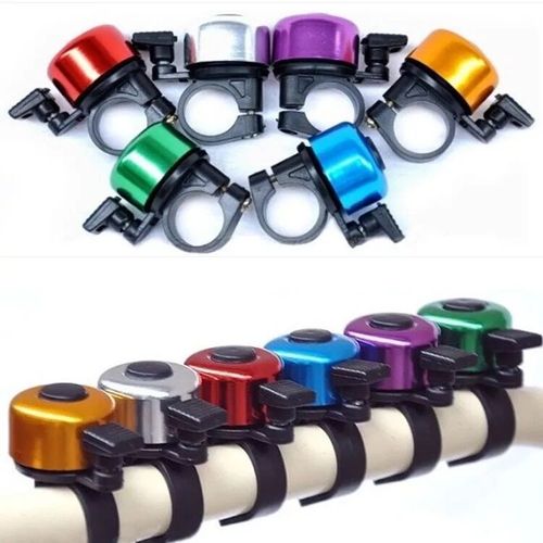 Bicycle Mini Bell Thumb Bell Mountain Bike Bell Folding Bike Small Bell Cycling Equipment Colorful Bell