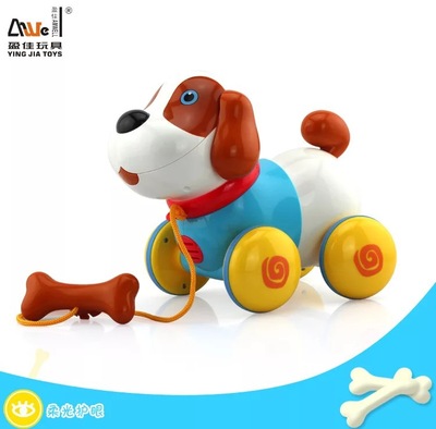 盈佳2048宝宝学步智能感应宠物拉线儿童玩具狗 早教电动玩具|ms