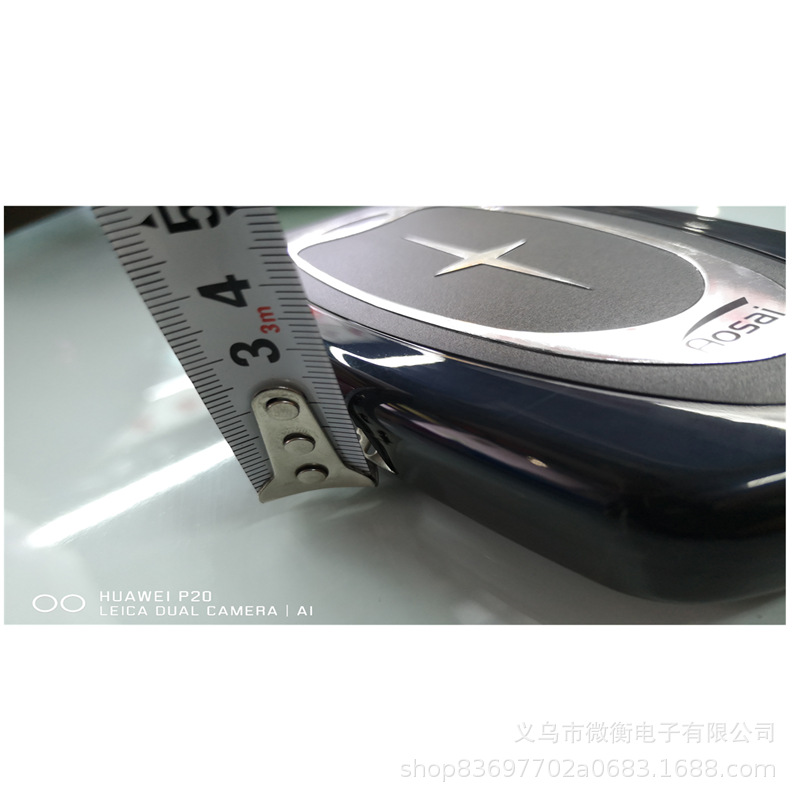 2019 nueva escala de bolsillo con espejo para enviar funda de cuero 200g / 0.01g escala de oro escala de palma