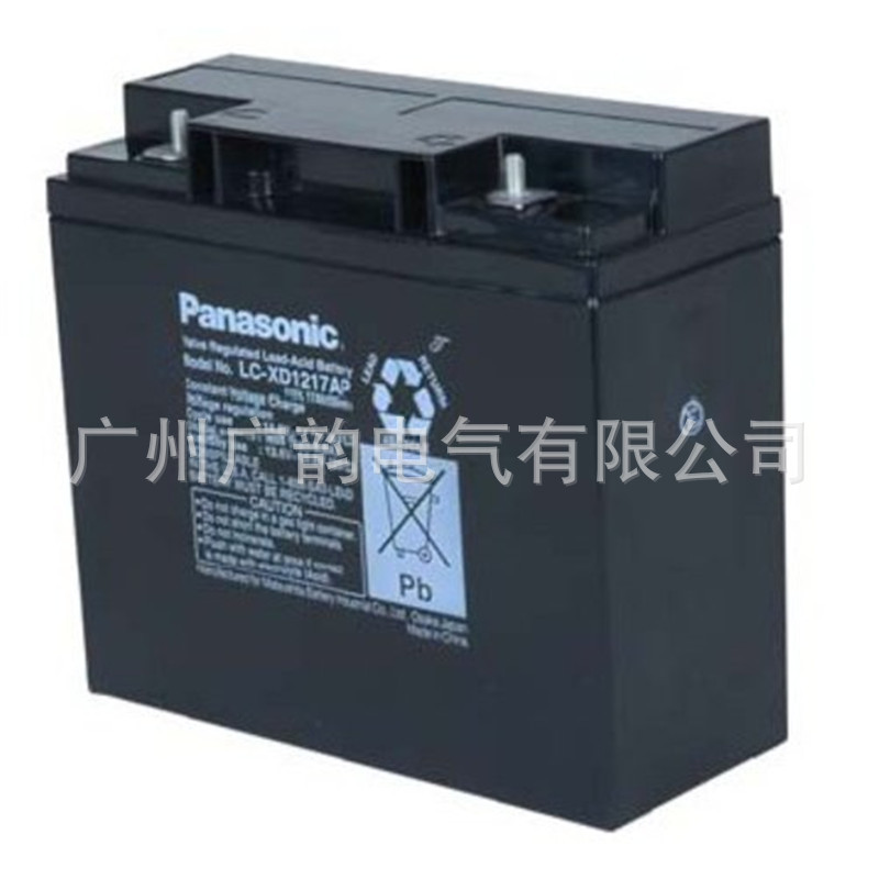 灯塔松下蓄电池LC-PD1217ST 12v17ah蓄电池 尺寸181/76/167原厂价