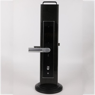 自动滑盖半导体指纹锁家用防盗门智能锁密码锁电子门锁