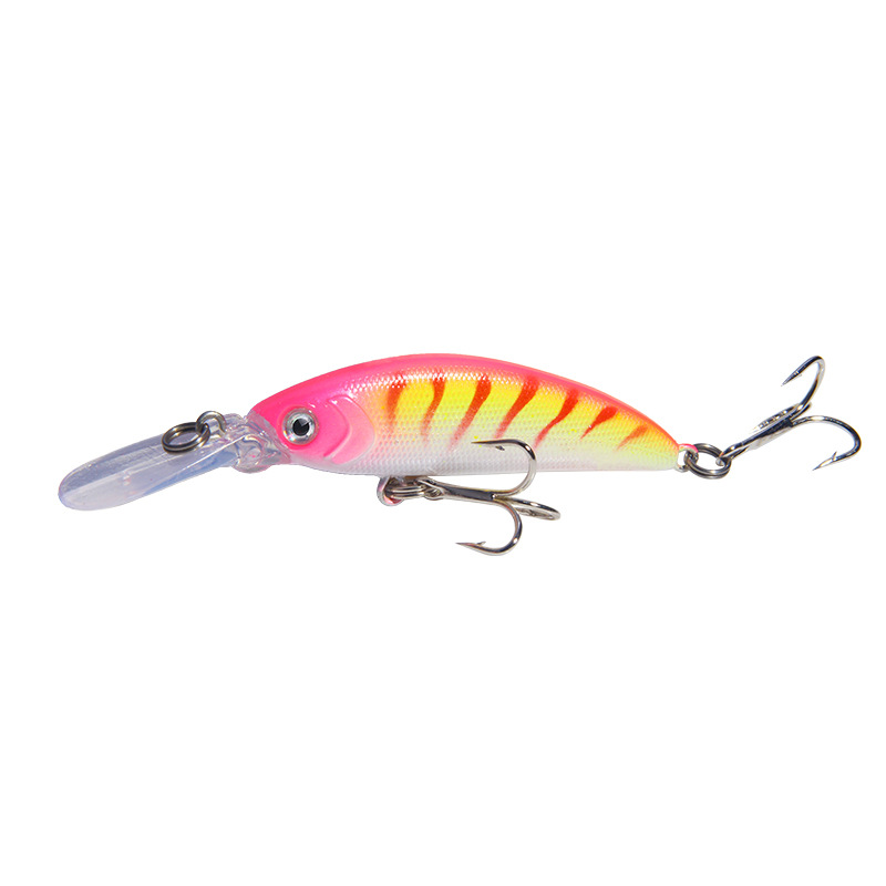 Sinking Minnow Fishing Lures Hard Plastic Baits Bass Trout Fresh Water Fishing Lure