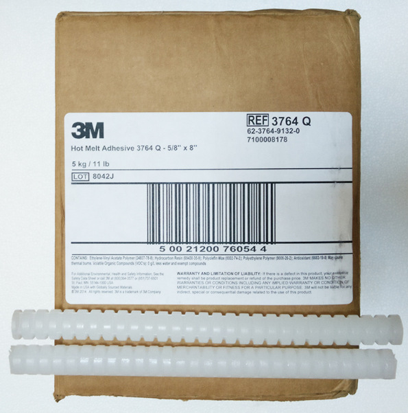 3M热熔胶棒胶条环氧树脂3748Q 3748VO-Q 3762 3764Q 3779Q 5kg/箱