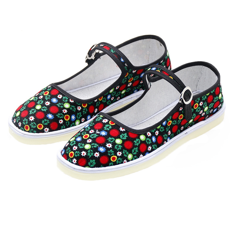 Mocassins femme en coton - Ref 3440353 Image 6