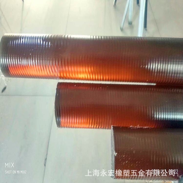 现货供应聚砜棒，咖啡色半透明塑料棒聚砜棒PSU圆棒