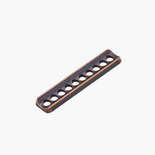 Tea tray, copper art pipe, copper sheet, drain pipe, corner water filter drain pipe, stone solid wood root carving tea table accessories