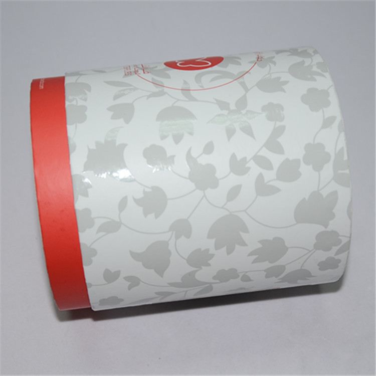 白盖红底圆筒盒 厂家定制加工天地盒 书型盒 各类纸质包装盒