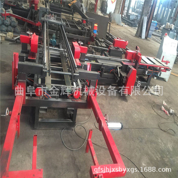 环保除尘 数控四边锯 石膏板木工板多片锯 纵横四边锯  质保一年