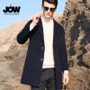 JOW/ Jovovich overcoat Mid length version Autumn and winter New products tailored collar Solid leisure time wool Two-sided coat