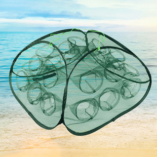 Wholesale automatic fish protection fish bag fish net fishing net fishing net hand throwing net fishing gear tools fishing gear direct sales