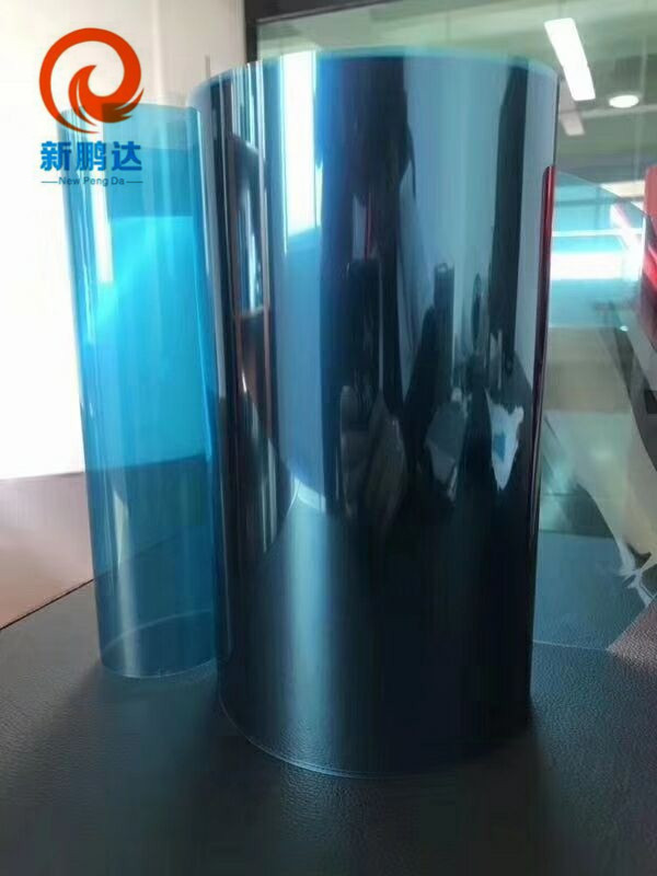 蓝色PET保护膜 多种颜色可选 屏幕防刮膜 硅胶颜色保护膜