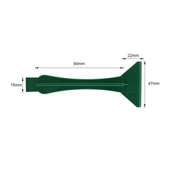 Best-128 Plastic Scraper, Plastic Spatula, Pry Tool for Phone Repair, Dealing with Glue and Removing Film