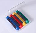 磁性双弹簧粉笔套 粉笔夹 教师专用 儿童自动粉笔套 4支盒装