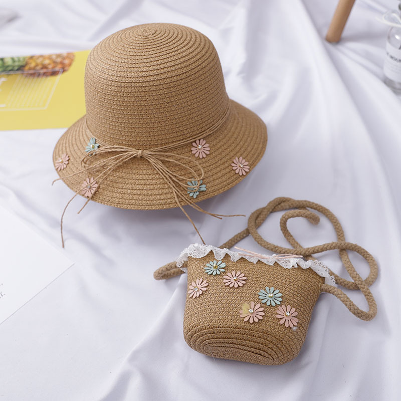 Girl's Fashion Flower Embroidery Bucket Hat display picture 9