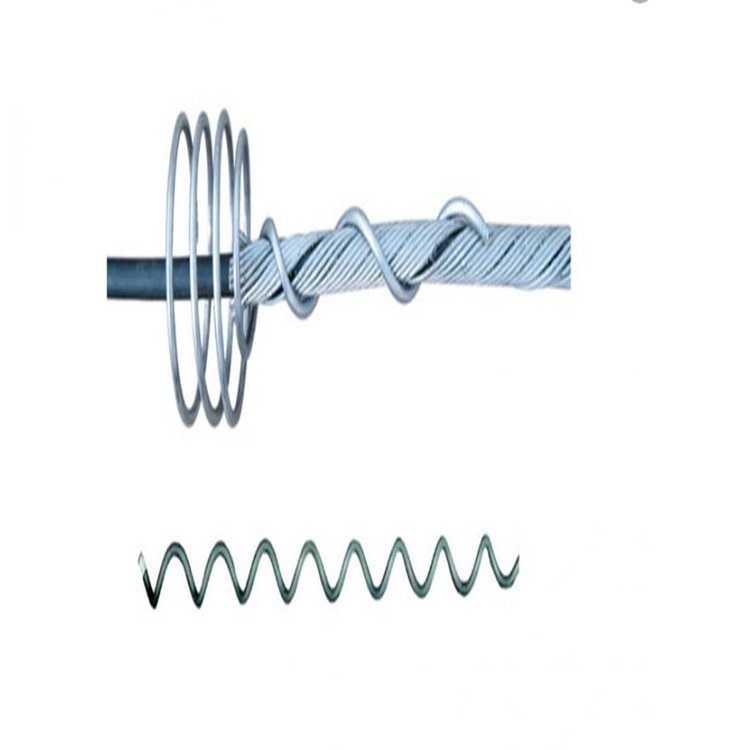 【现货】光缆防震鞭ADSS螺旋减震器光缆防护金具 厂家批发