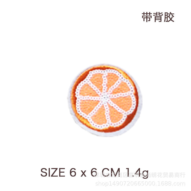 各种各样水果布贴