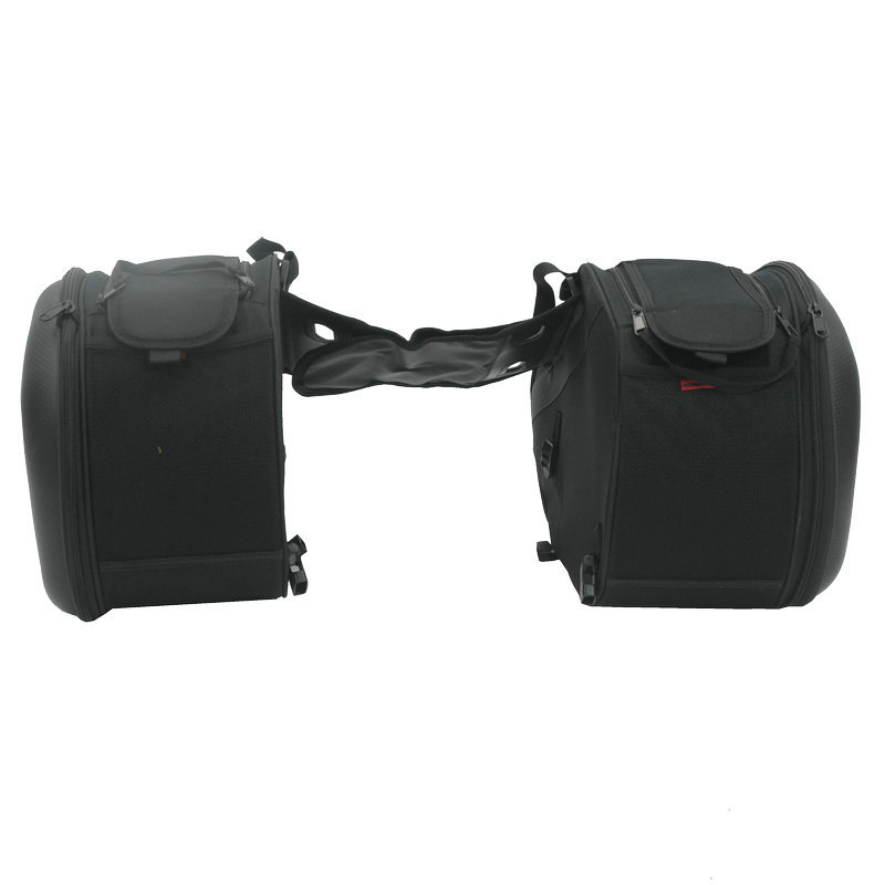 SA-212 Directo de fábrica de la motocicleta bolsa de montar bolsa de sillín bolsa lateral con cubierta impermeable puede contener casco