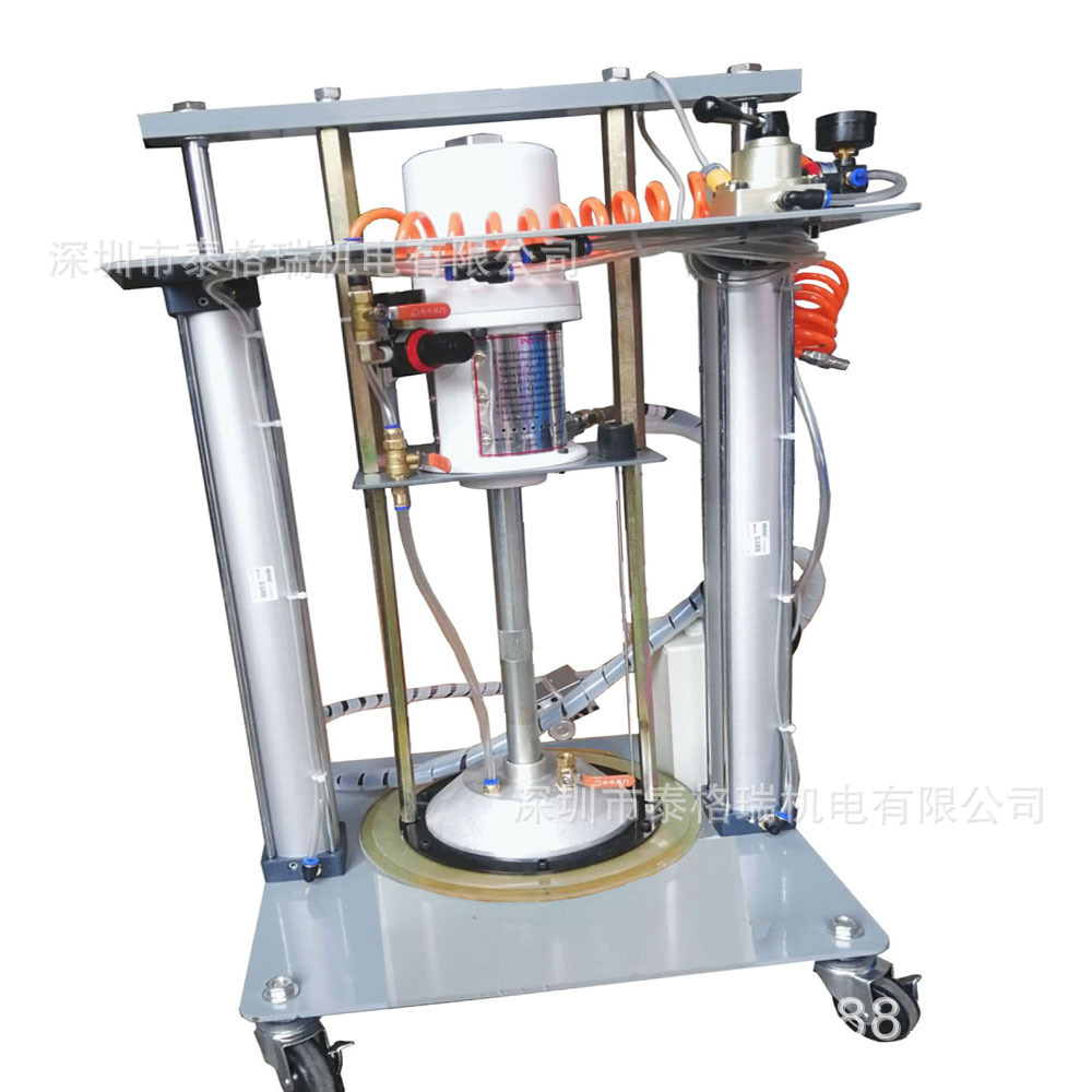 泰格瑞高粘度油脂移动式定量注脂机气动黄油定量加油机高压注脂泵