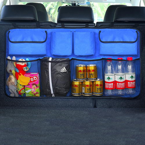 Cross-border car storage bag, car seat back storage bag, trunk storage bag, large capacity creative car decoration