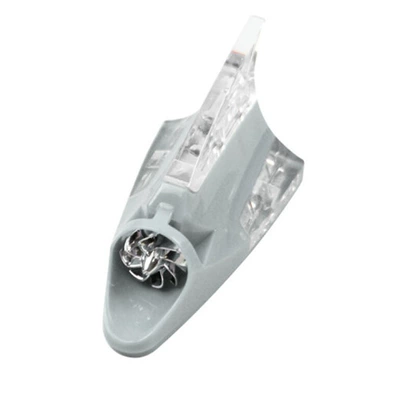 Cross-border car wind light shark vehicle antenna - white
